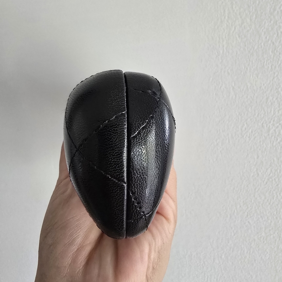 Chanel Quilted Leather Eyeglass Case With Box - Black - Picture 10 of 13